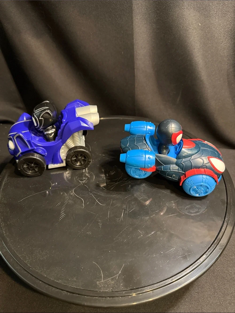 Disney Marvel Spidey Amazing Friends  Vehicles - Miles Morales & Black Panther